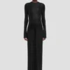 Vestido largo Frances en negro