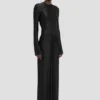 Vestido largo Frances en negro