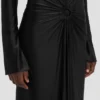 Vestido largo Frances en negro