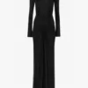 Vestido largo Frances en negro