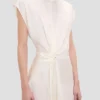 Vestido midi Aria en color marfil Vestido midi Aria en color marfil