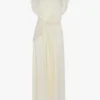 Vestido midi Aria en color marfil Vestido midi Aria en color marfil