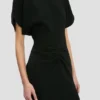 Vestido midi Bela en negro