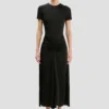 Vestido midi Blaire en negro