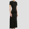 Vestido midi Blaire en negro