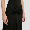 Vestido midi Blaire en negro