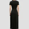 Vestido midi Blaire en negro