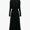Vestido midi Dolman en negro Vestido midi Dolman en negro