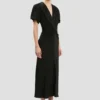 Vestido midi Eve en negro