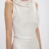Vestido midi Posy en color marfil Vestido midi Posy en color marfil