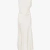 Vestido midi Posy en color marfil Vestido midi Posy en color marfil