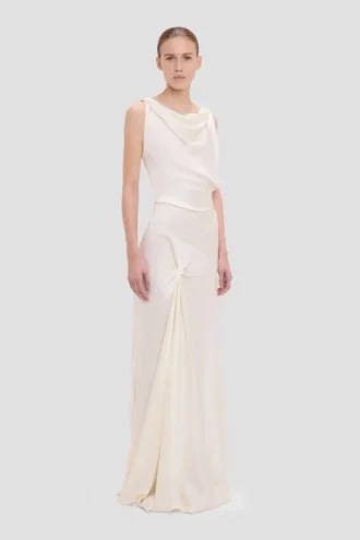 Vestido Posy en color marfil