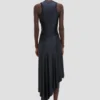 Vestido Twist en azul marino